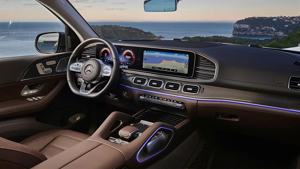 کابین لوکس مرسدس بنز GLS